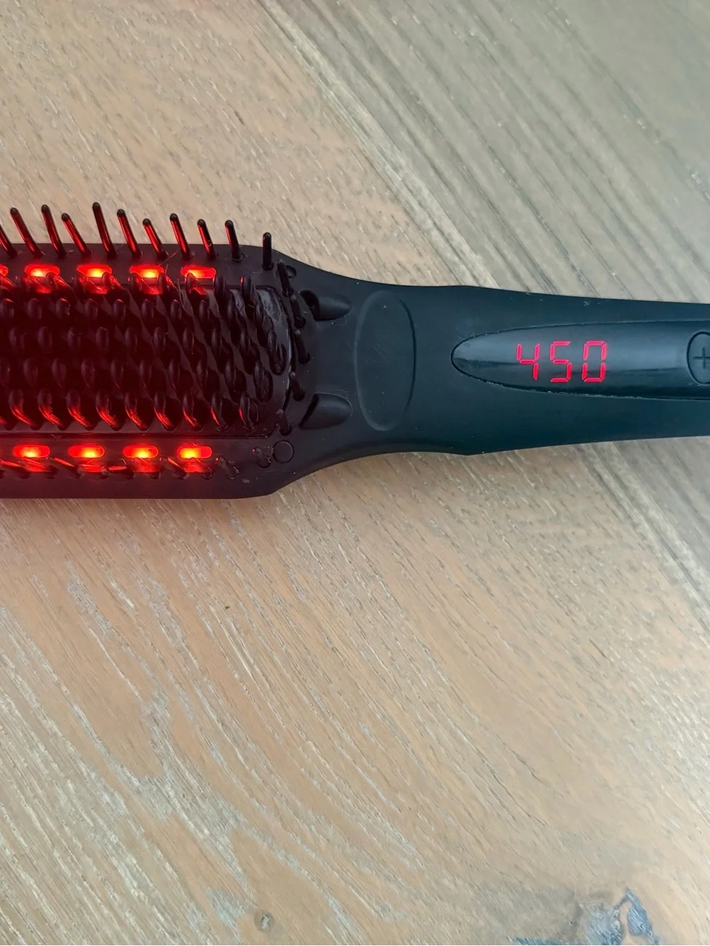Amika Heated Straightening Brush Digital Temperature Control